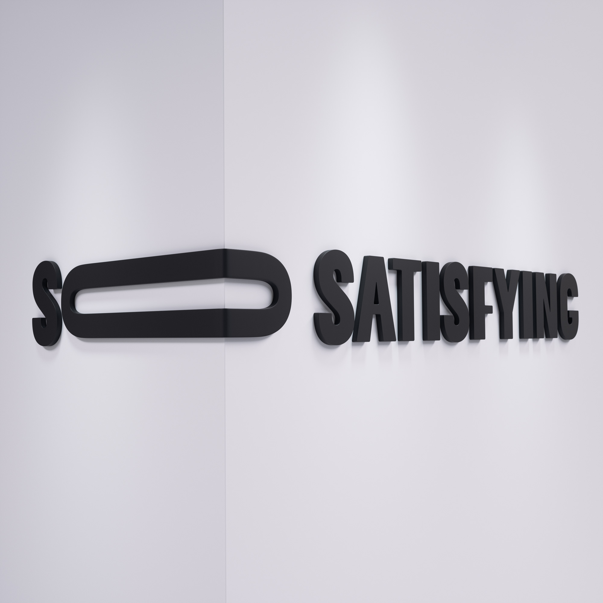 New Logo and Identity for So Satisfying by Vault49