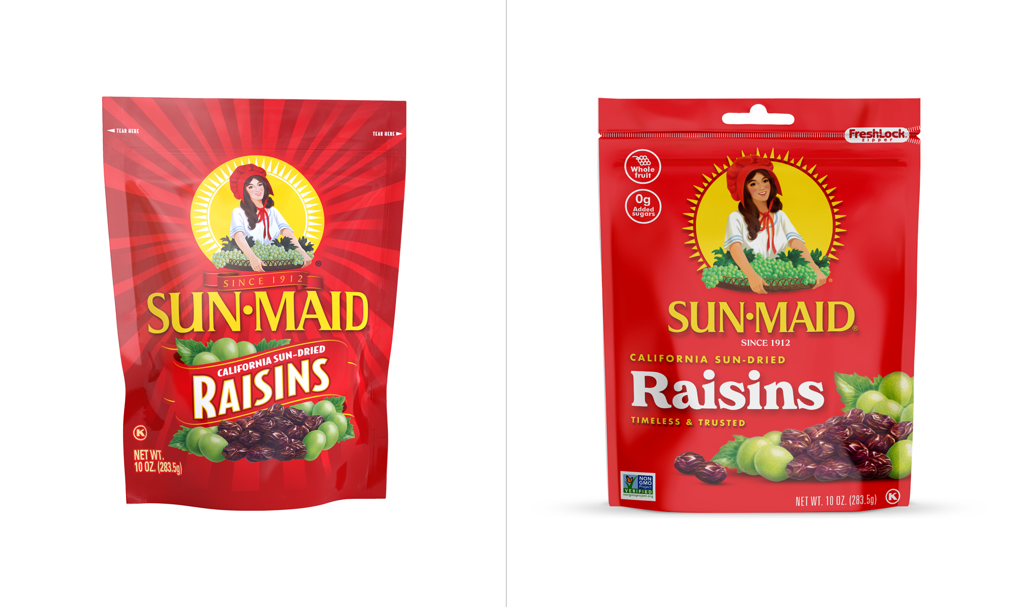 New Logo and Packaging for Sun-Maid by quench