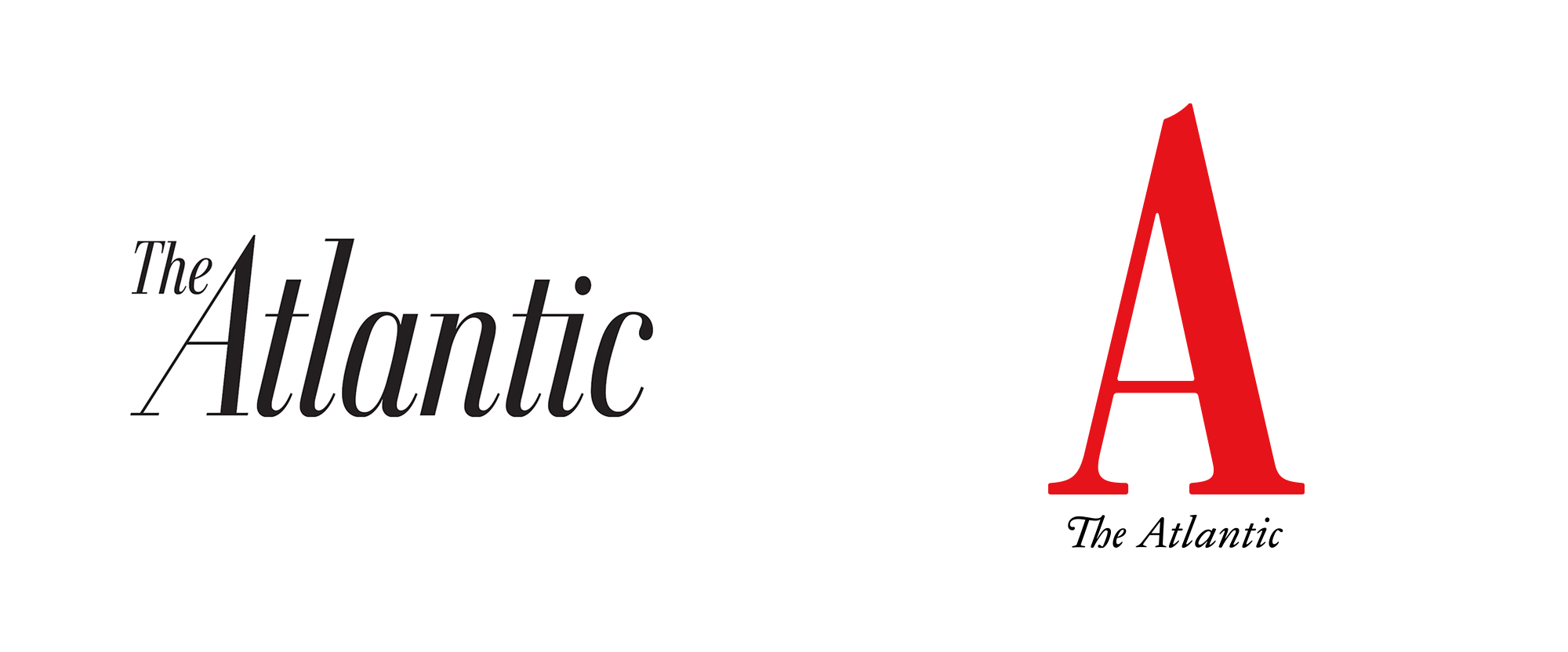 Noted New Logo and Cover for The Atlantic done Inhouse