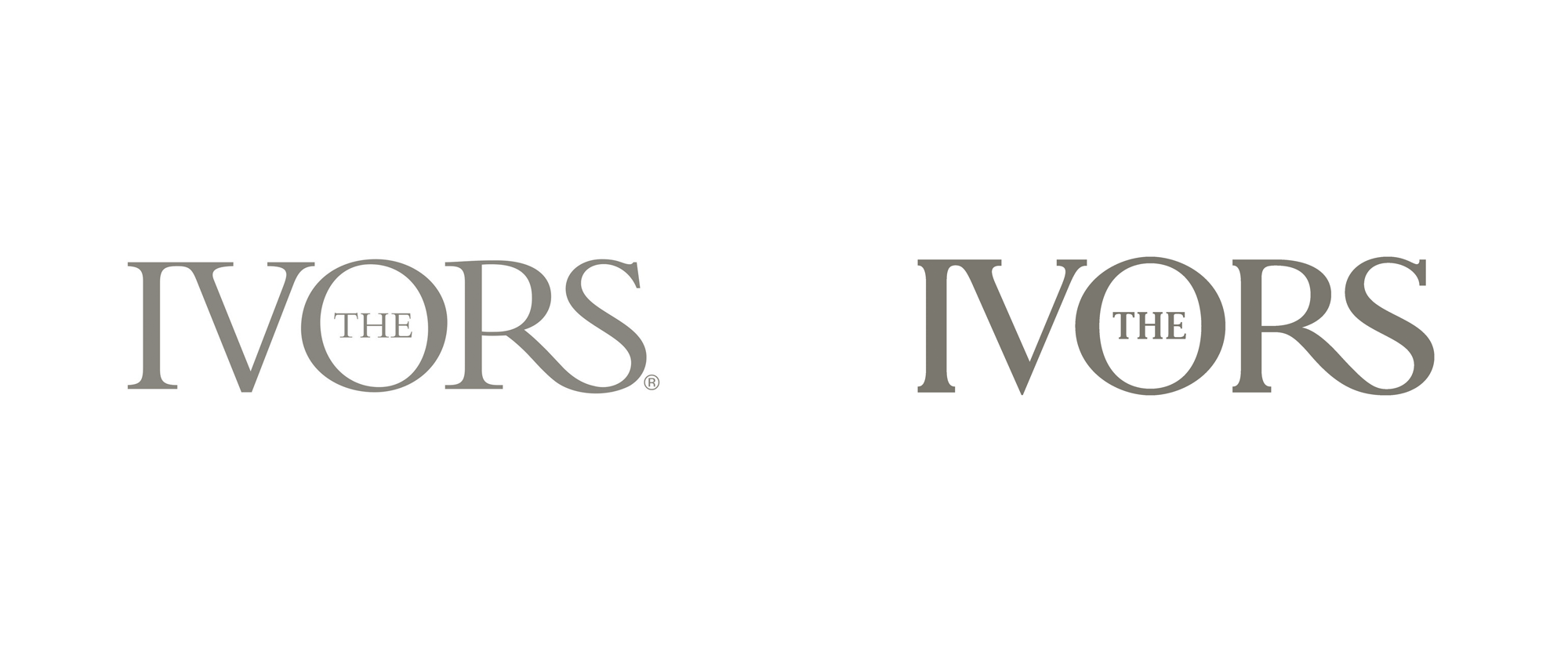 Brand New: New Logo and Identity for The Ivors by The Playground