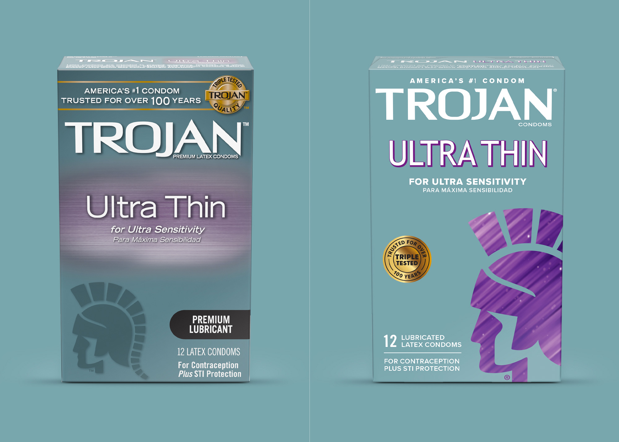 New Logo and Packaging for Trojan by Dragon Rouge