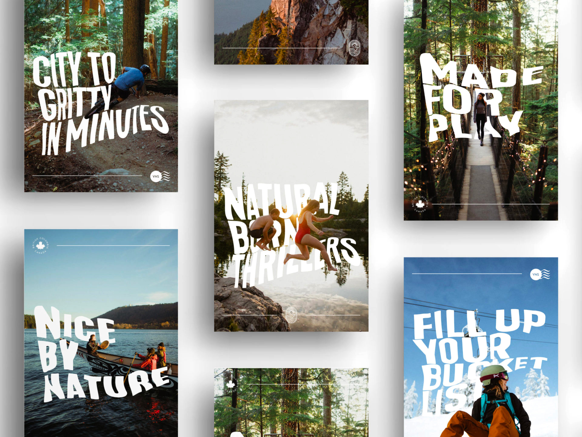 New Logo and Identity for Vancouver's North Shore by LOKI