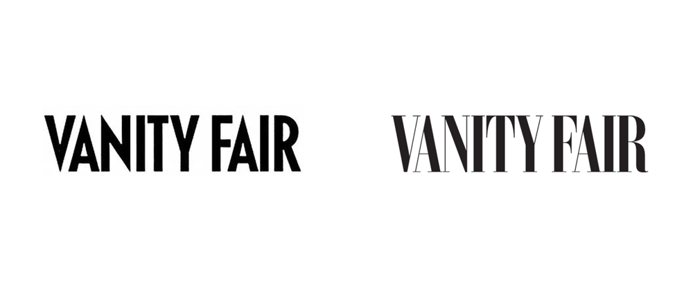 Brand New: New Logo for Vanity Fair by Commercial Type