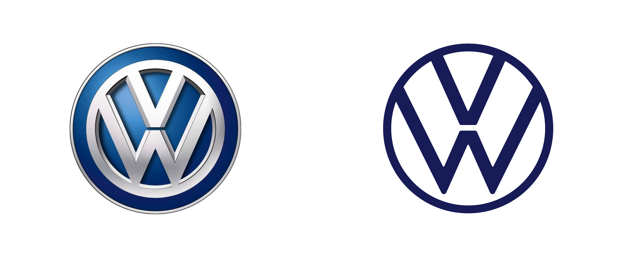 Brand New: New Logo and Identity for Volkswagen done In-house