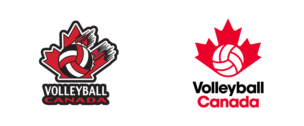 brand new new logo and identity for volleyball canada by hulse durrell logo and identity for volleyball canada