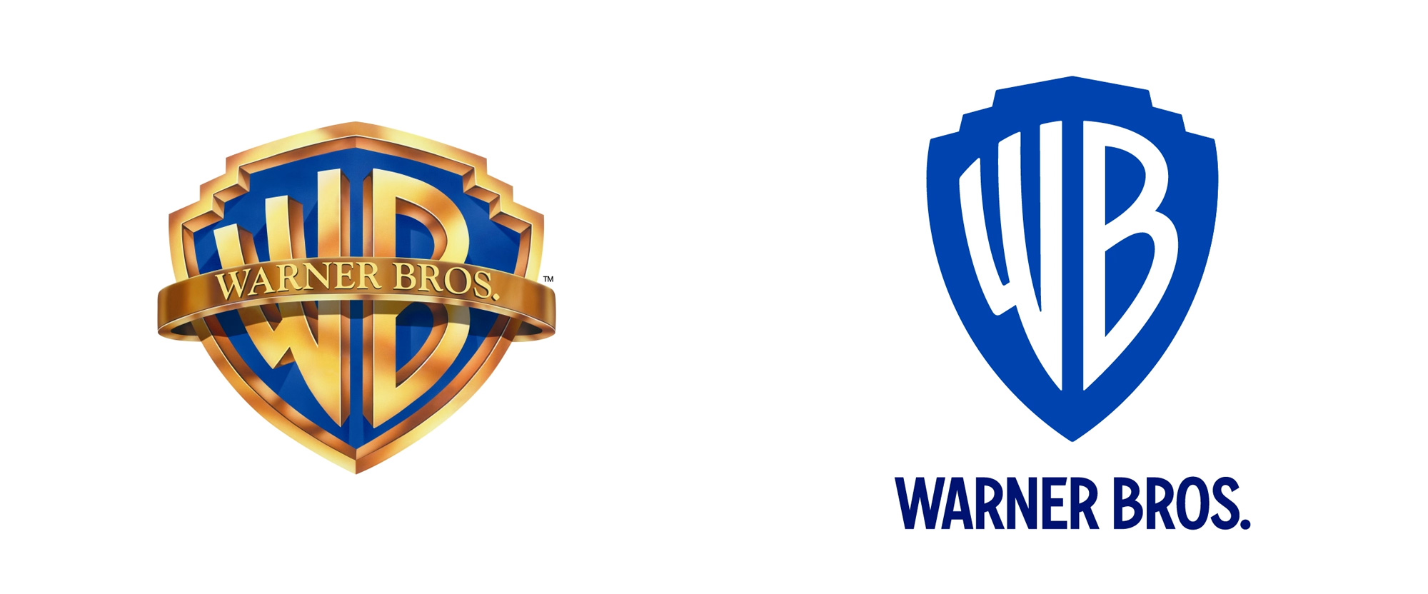Brand New: New Logo and Identity for Warner Bros. by Pentagram