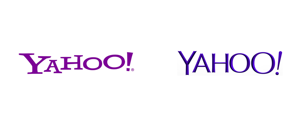 Brand New: New Logo for Yahoo Designed In-House