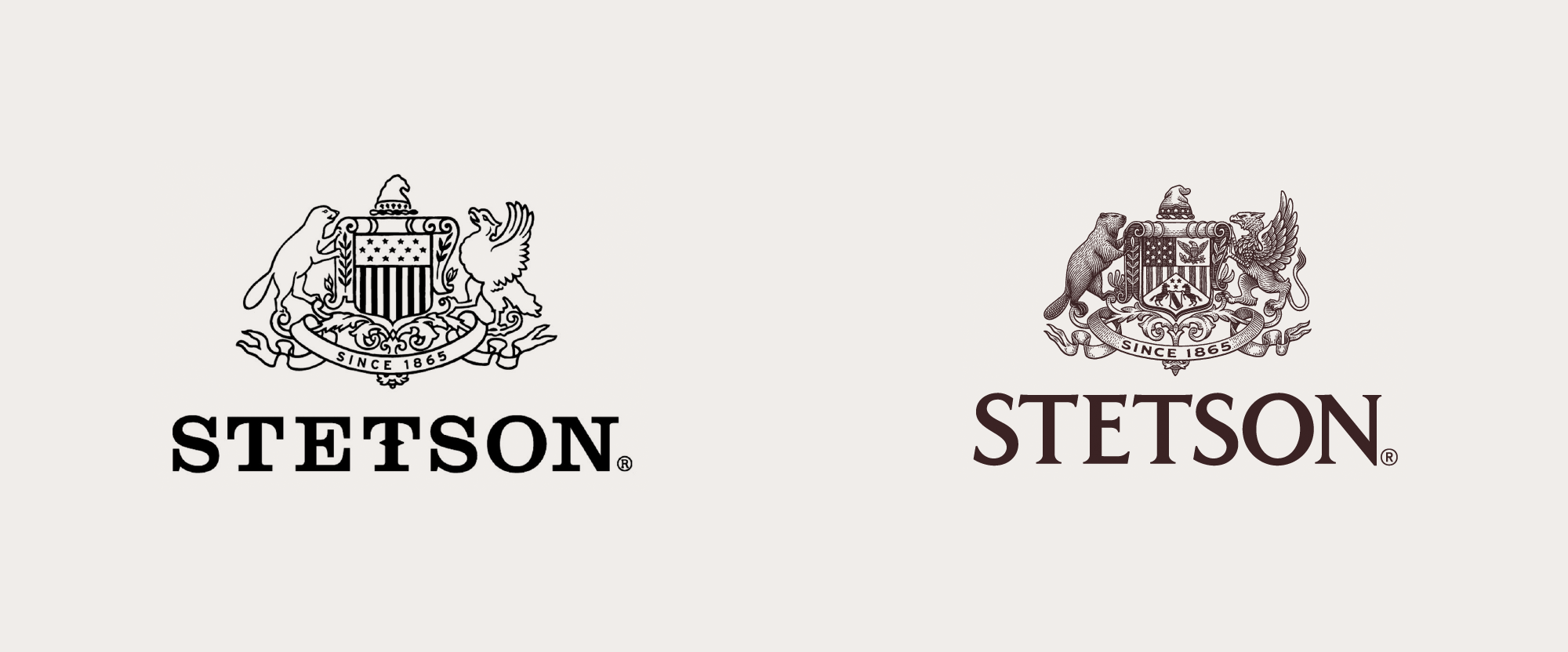 Brand New: New Logo and Identity for Stetson by Tractorbeam