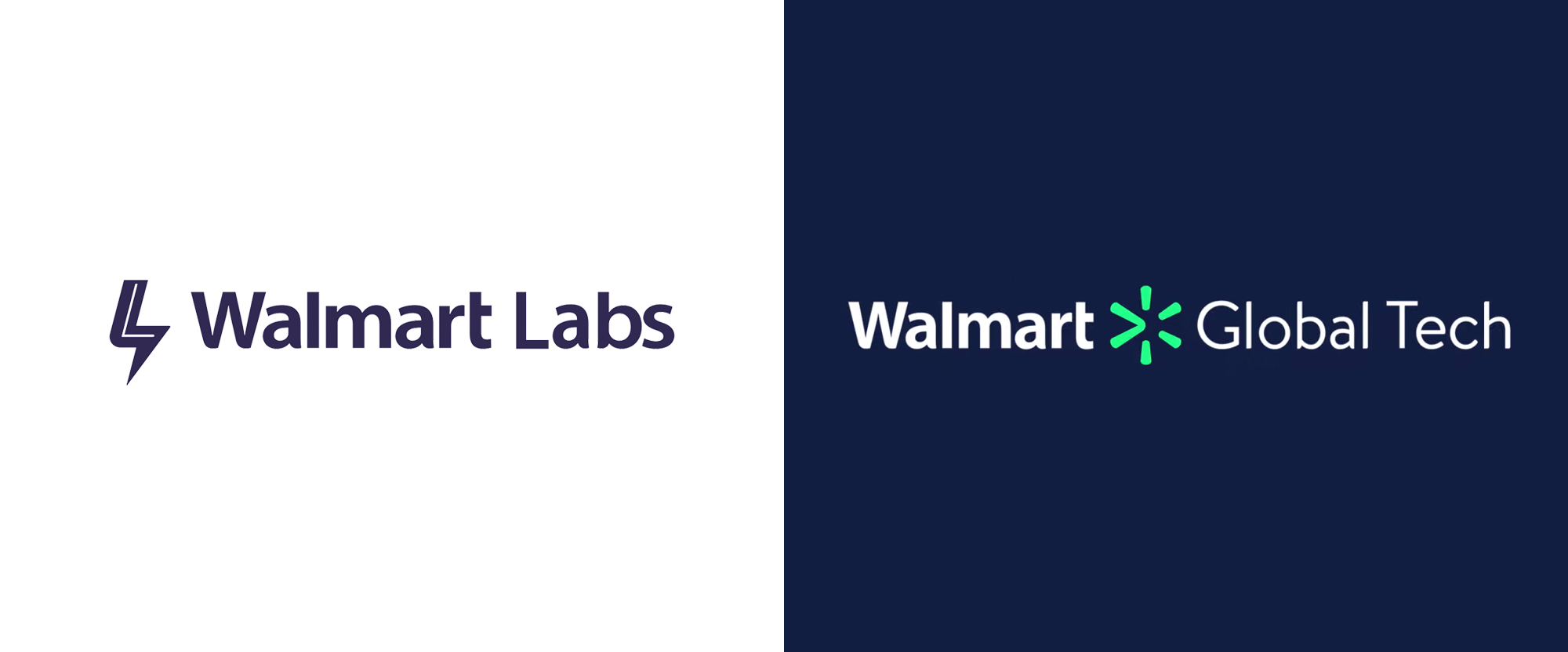Brand New: New Name and Logo for Walmart Global Tech