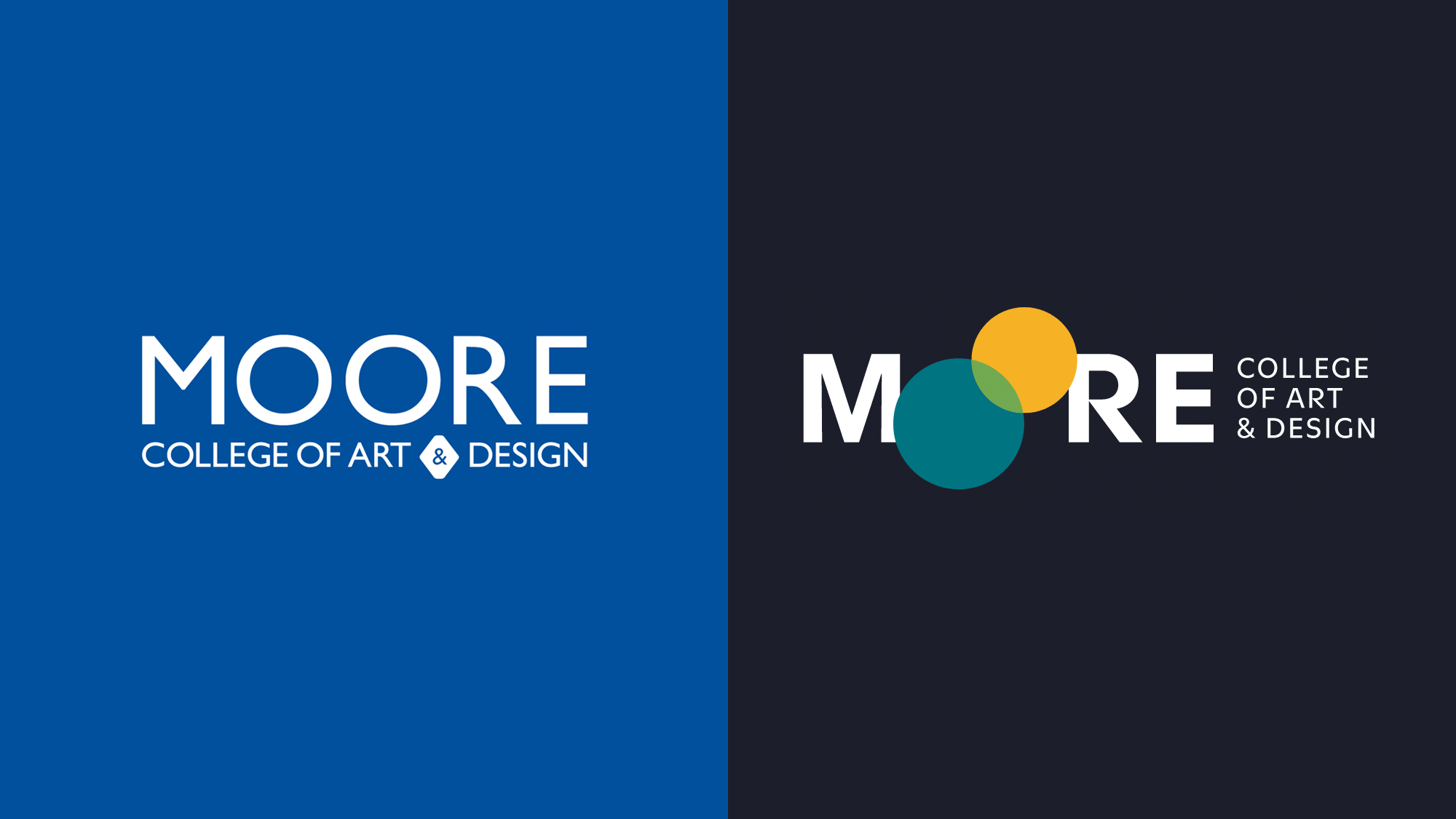 Brand New: New Logo and Identity for Moore College of Art & Design by CCA