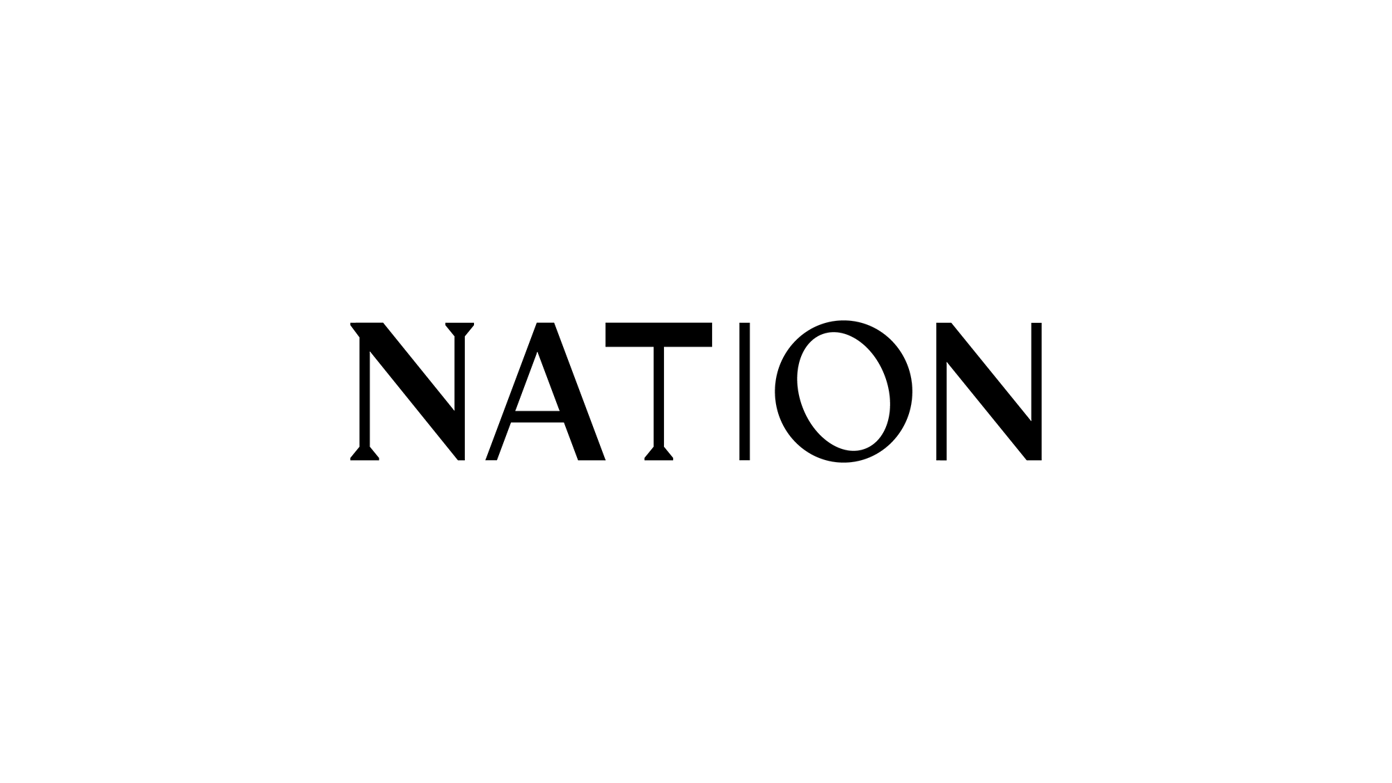 Brand New: New Logo and Identity for Nation by Morrow