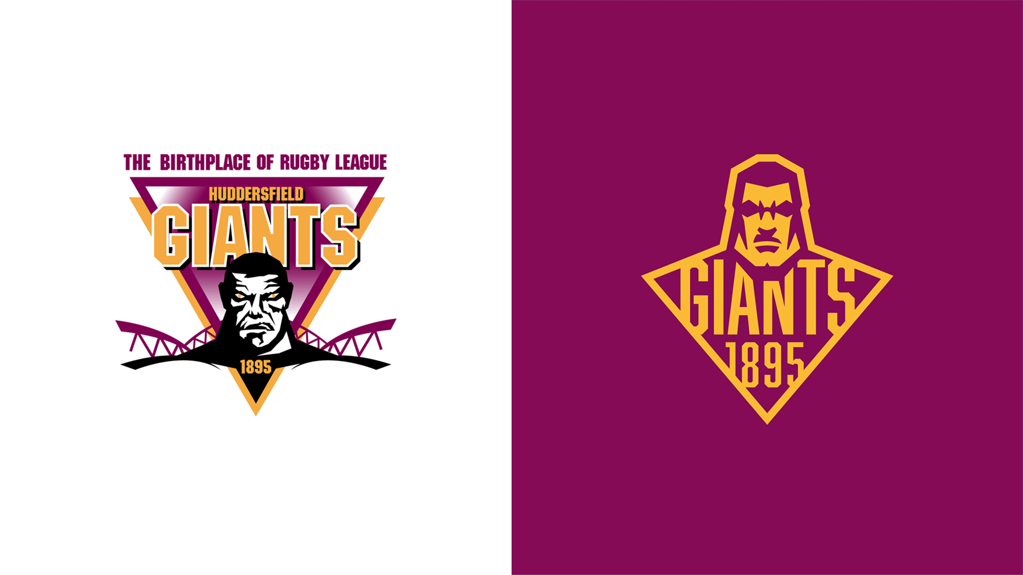 Brand New: New Logo and Identity for Huddersfield Giants by Nomad