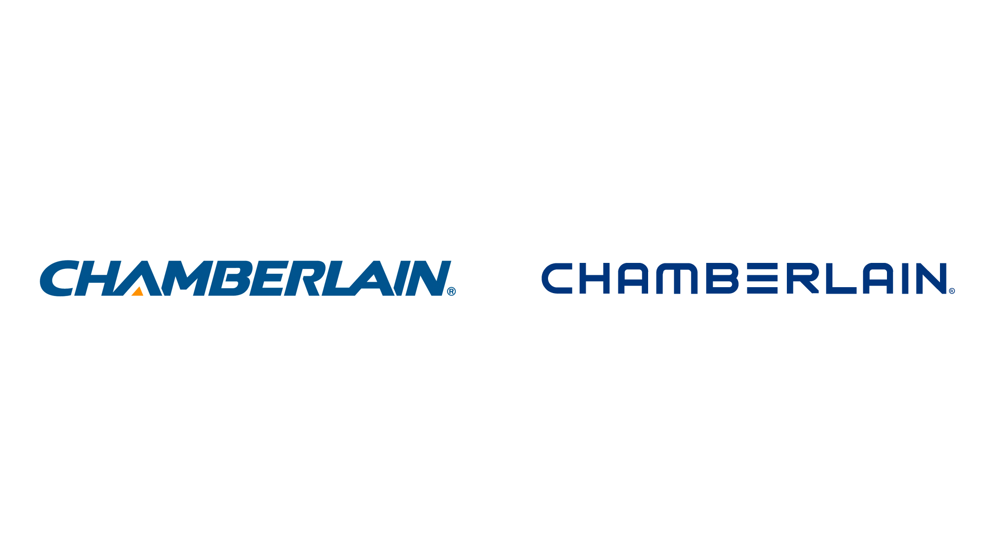 Brand New: New Logo for Chamberlain (Garage Door System)