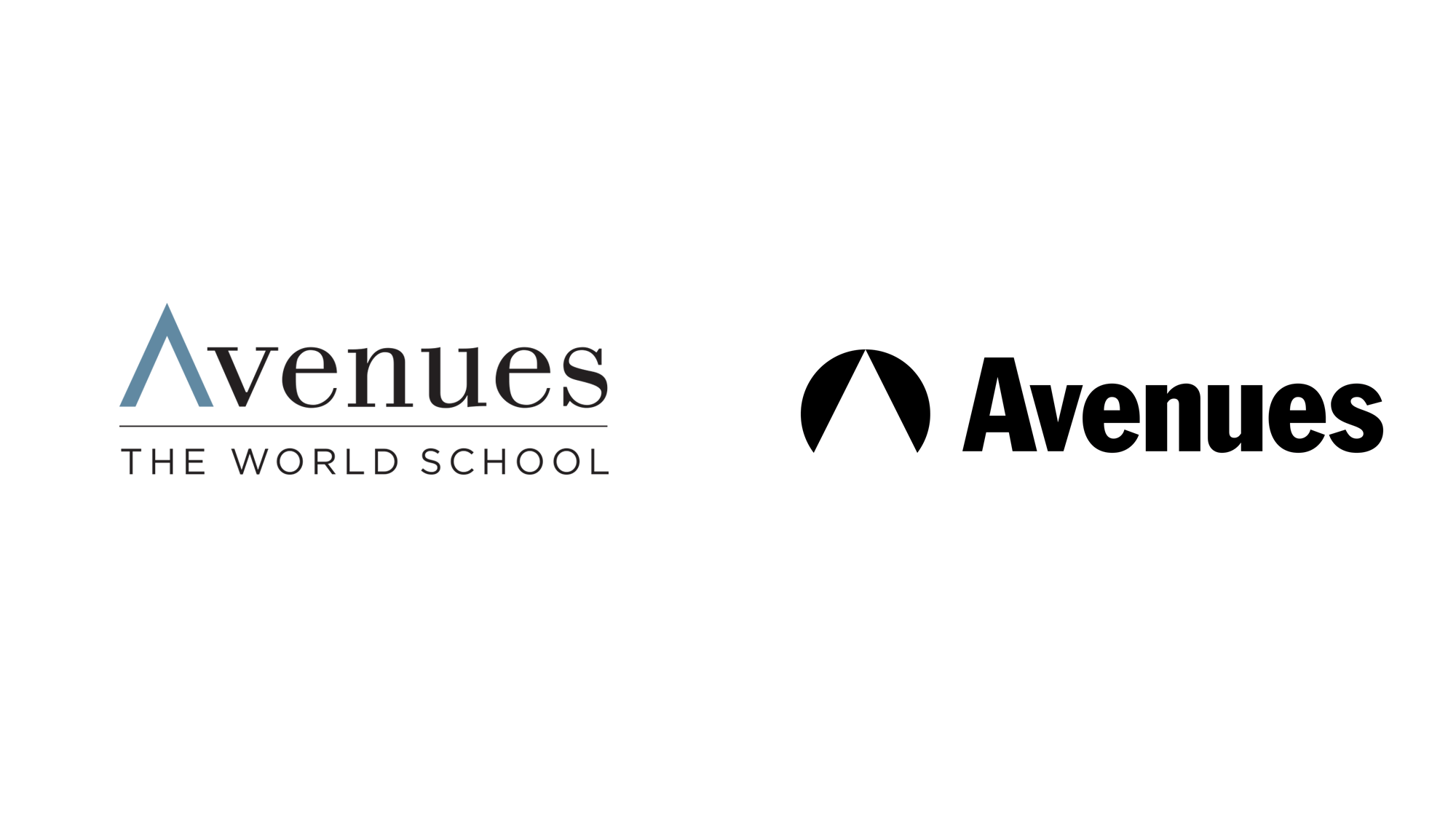 Brand New New Logo and Identity for Avenues The World School by