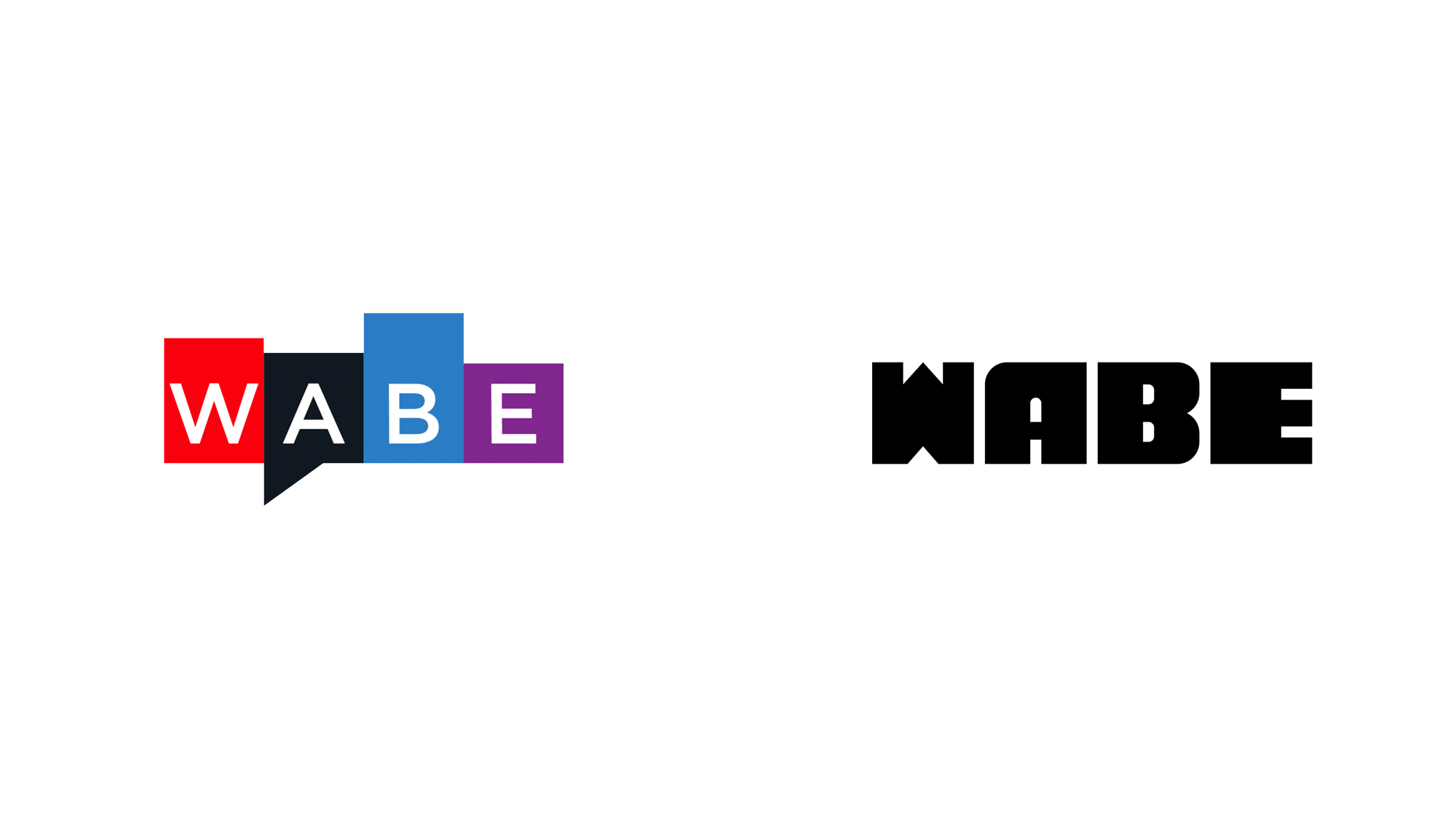 Brand New New Logo and Identity for WABE by Matchstic