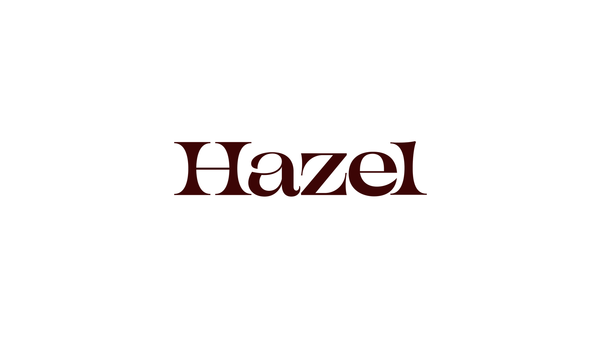 Brand New: New Logo, Identity, and Packaging for Hazel by Mast