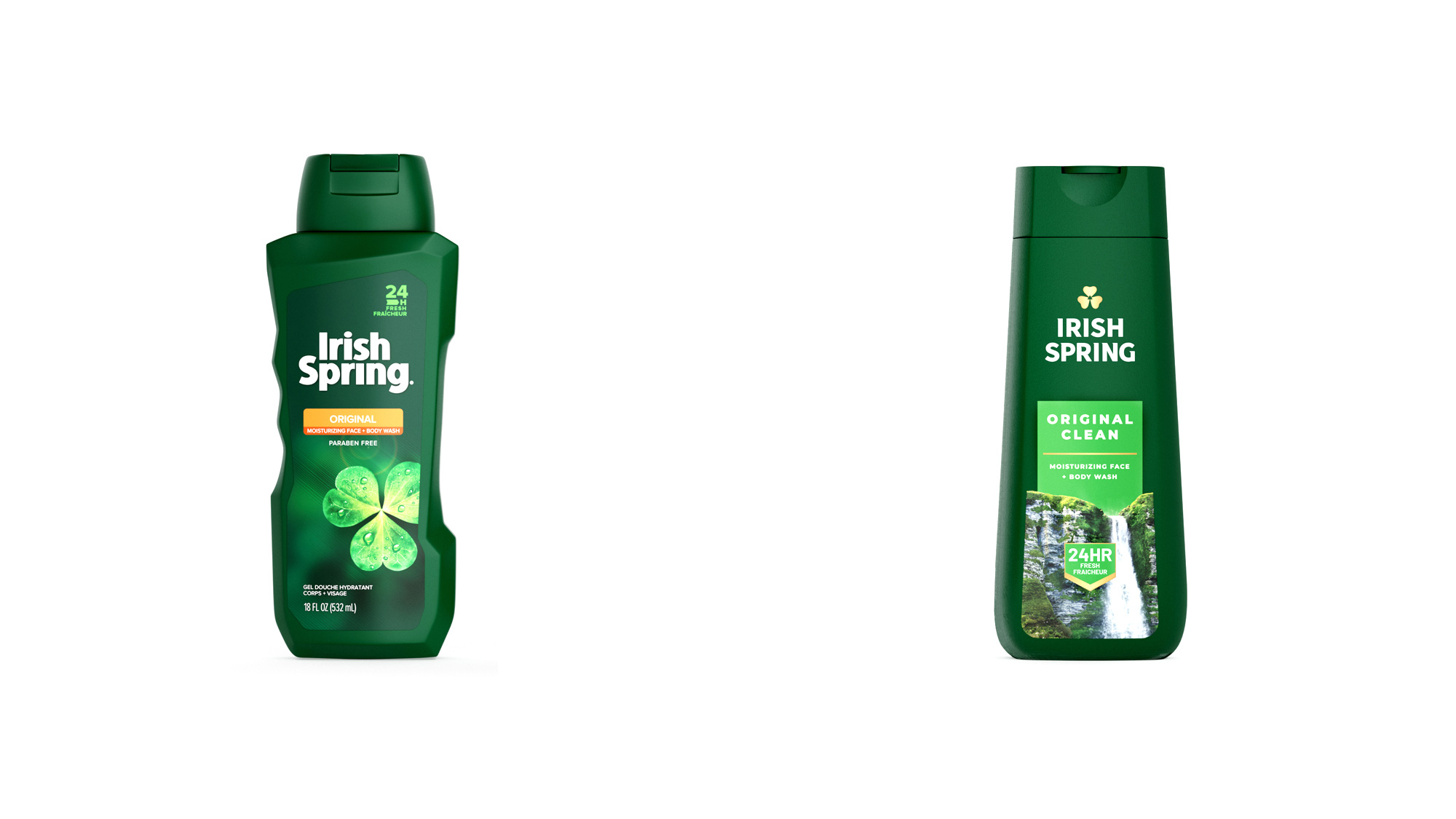 Compare the Pair: Irish Spring Pack Re-Fresh