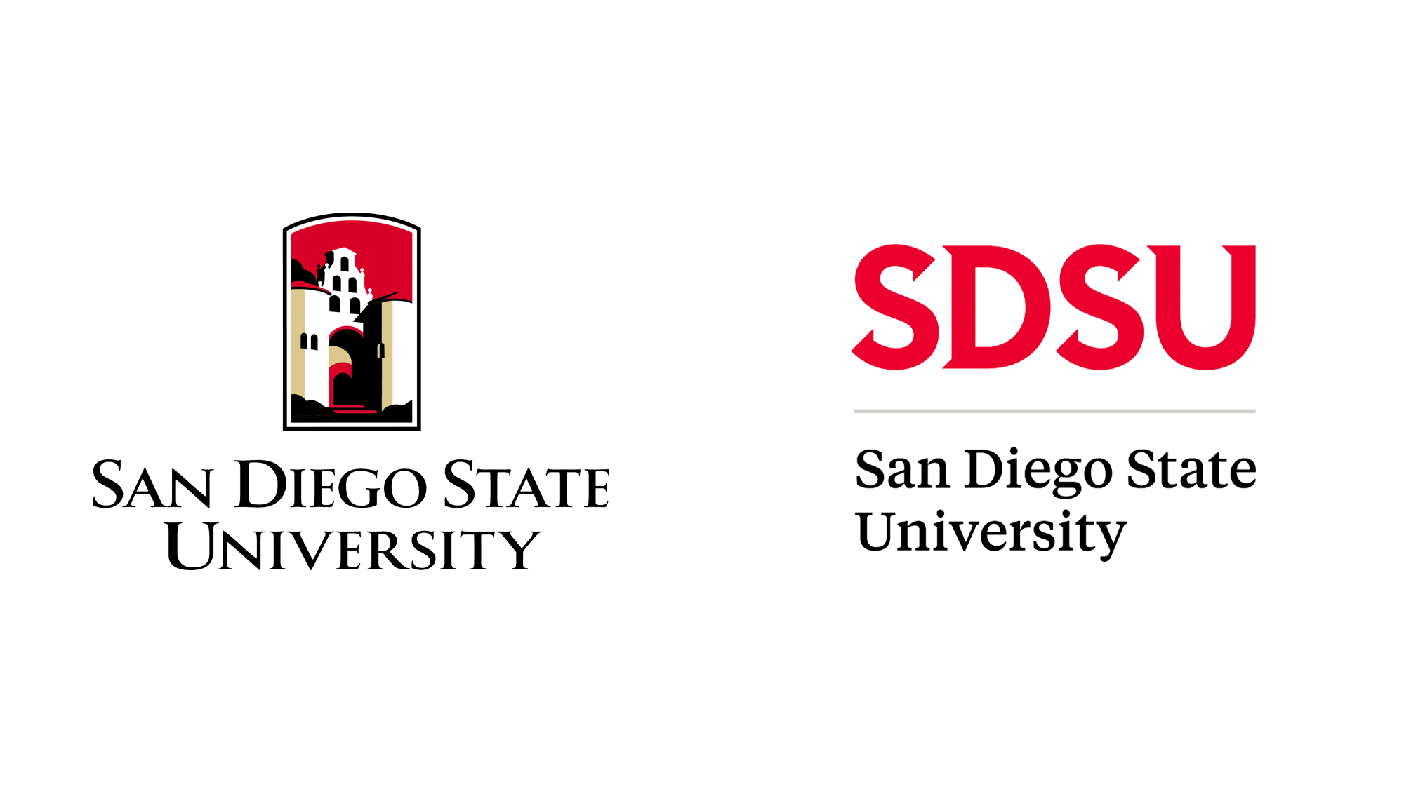 Brand New New Logo for San Diego State University