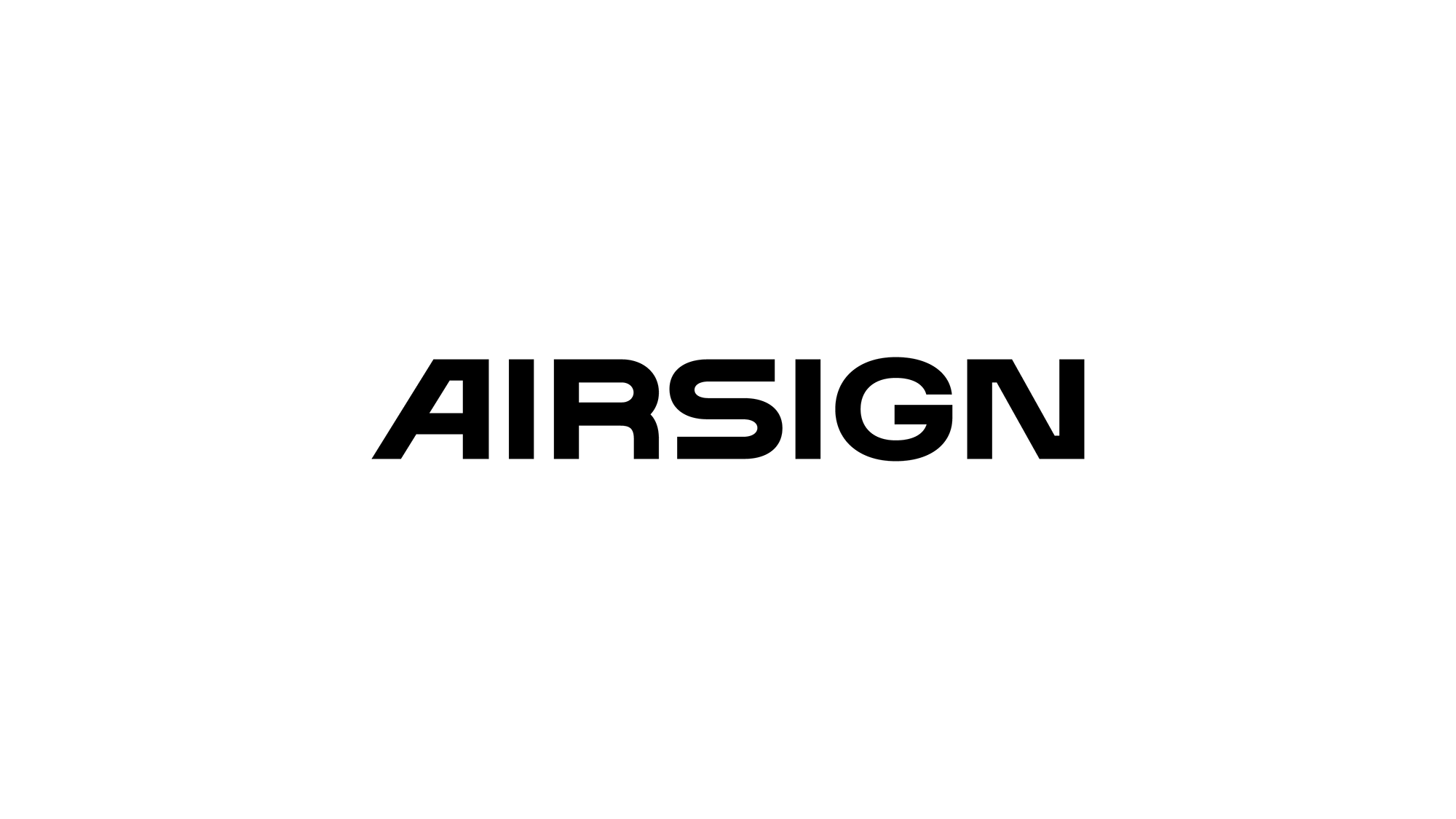 Brand New: New Logo and Identity for Airsign by High Tide