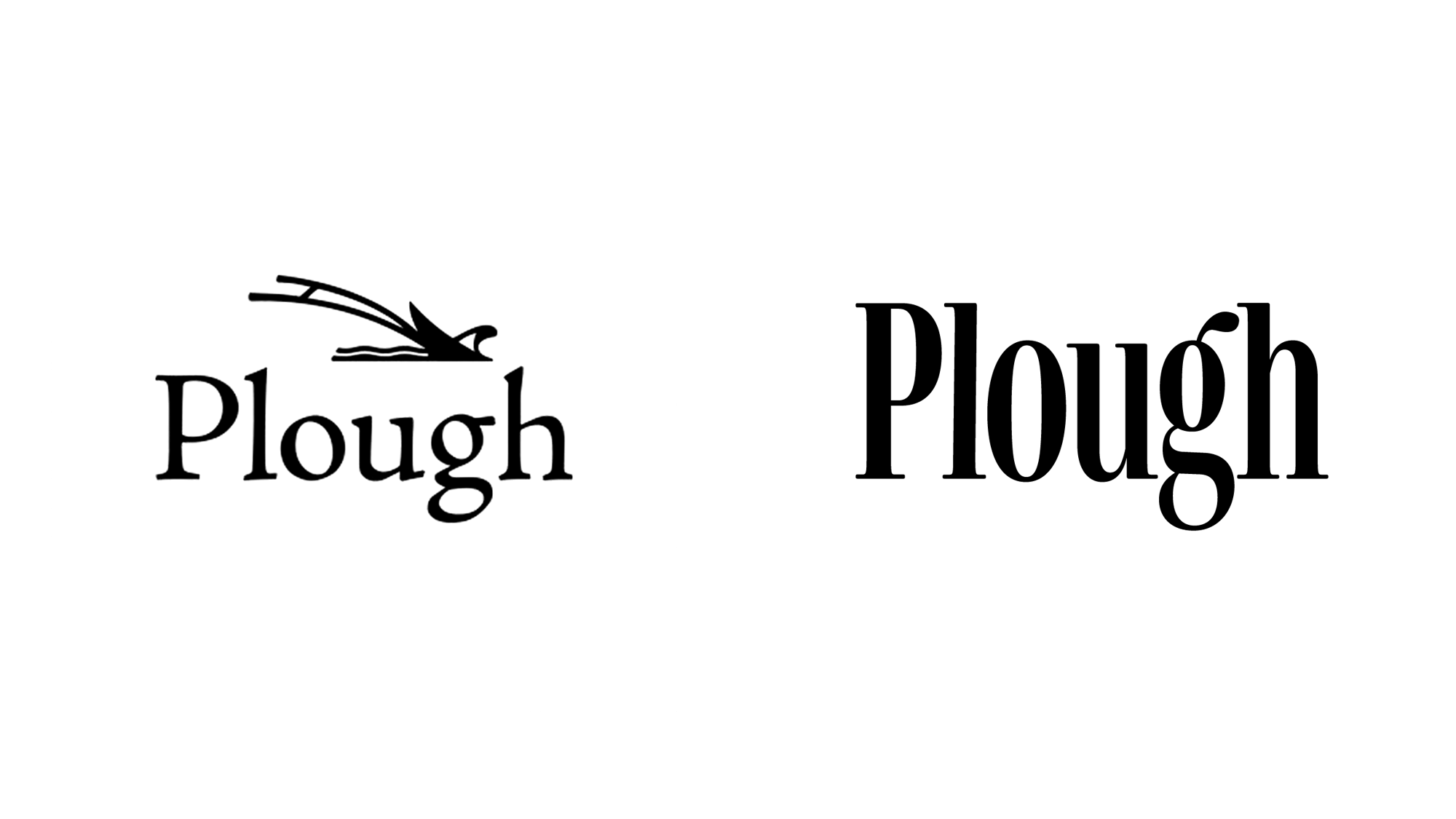 Brand New: New Logo for “Plough”