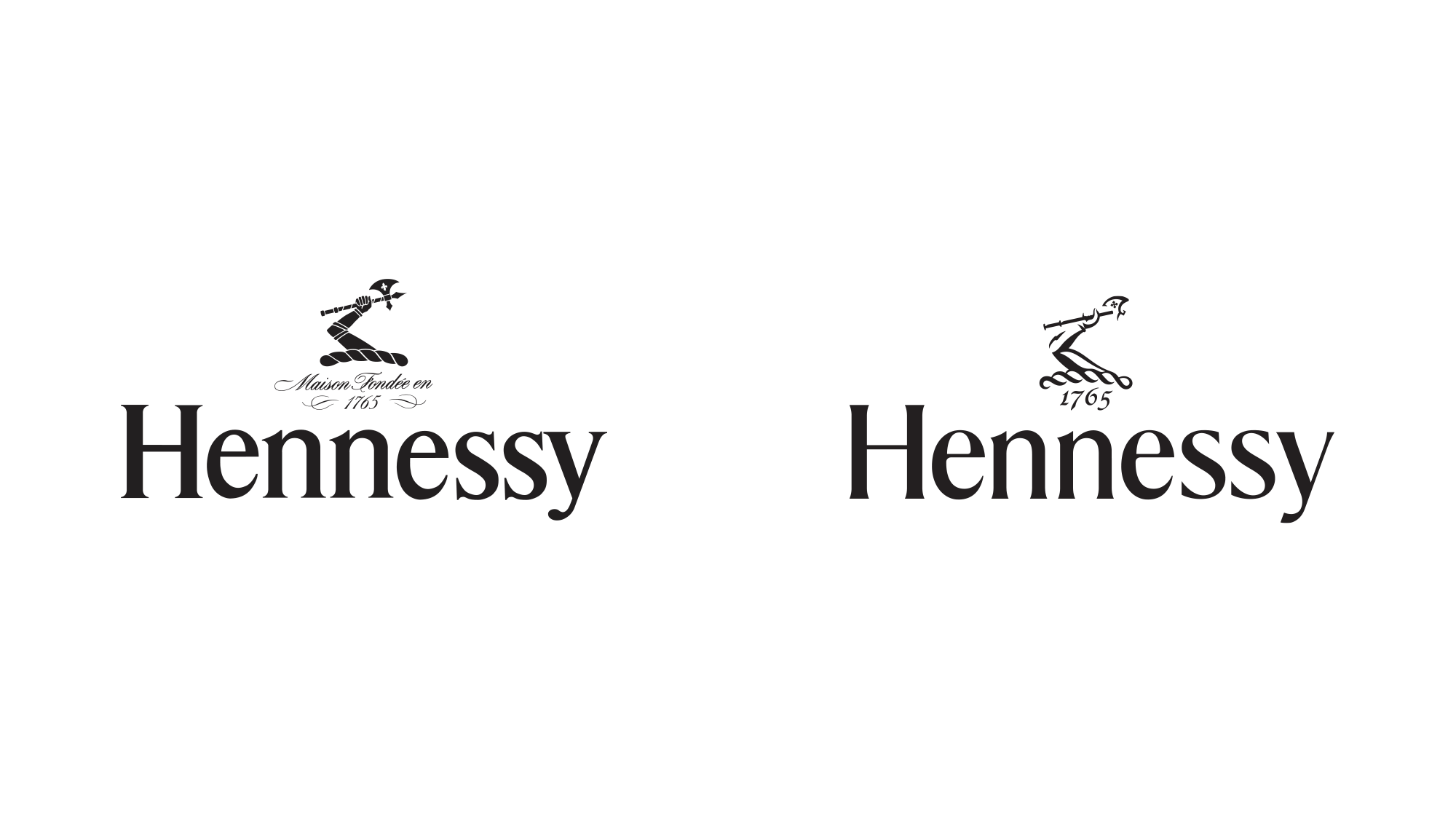 Brand New: New Logo, Identity, and Packaging for Hennessy by NR2154