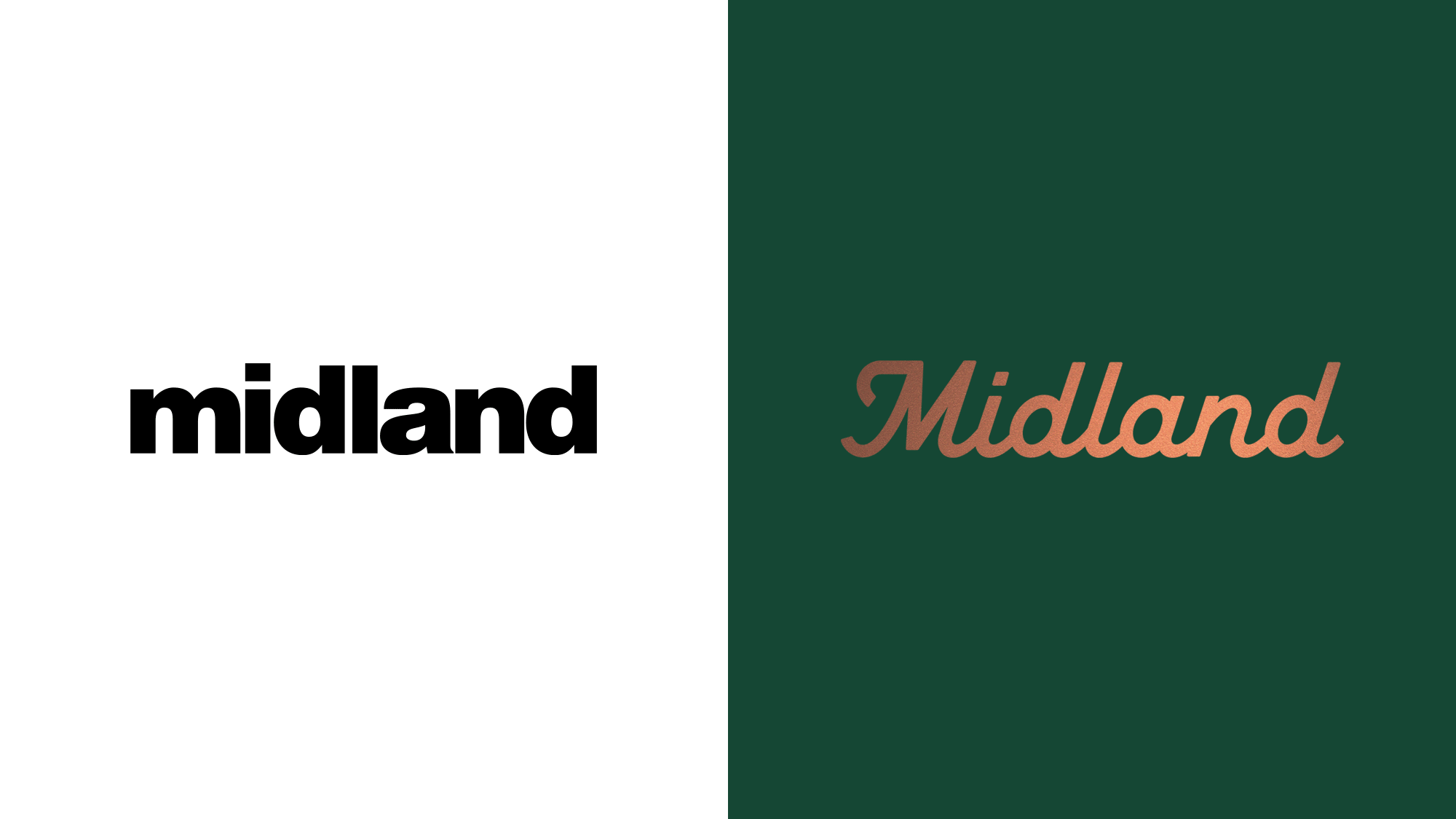 Brand New New Logo And Identity For Midland By Full Punch