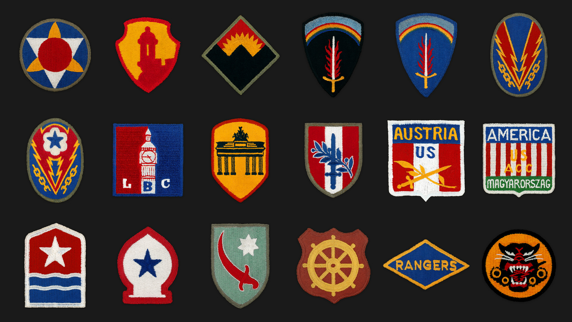 Archival Military Patches Wagner 
