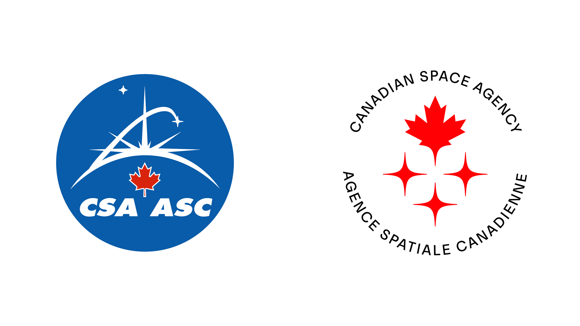 Canadian Space Agency Logo Before After 