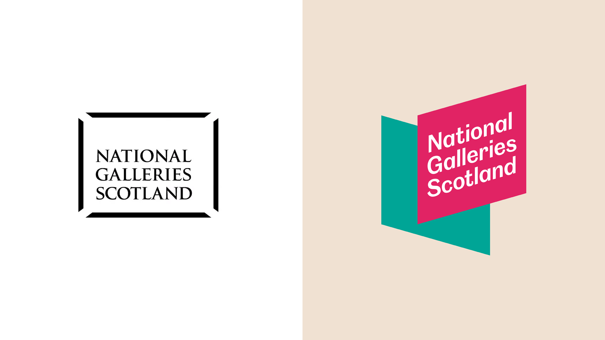 Brand New New Logo and Identity for National Galleries Scotland by DNCO