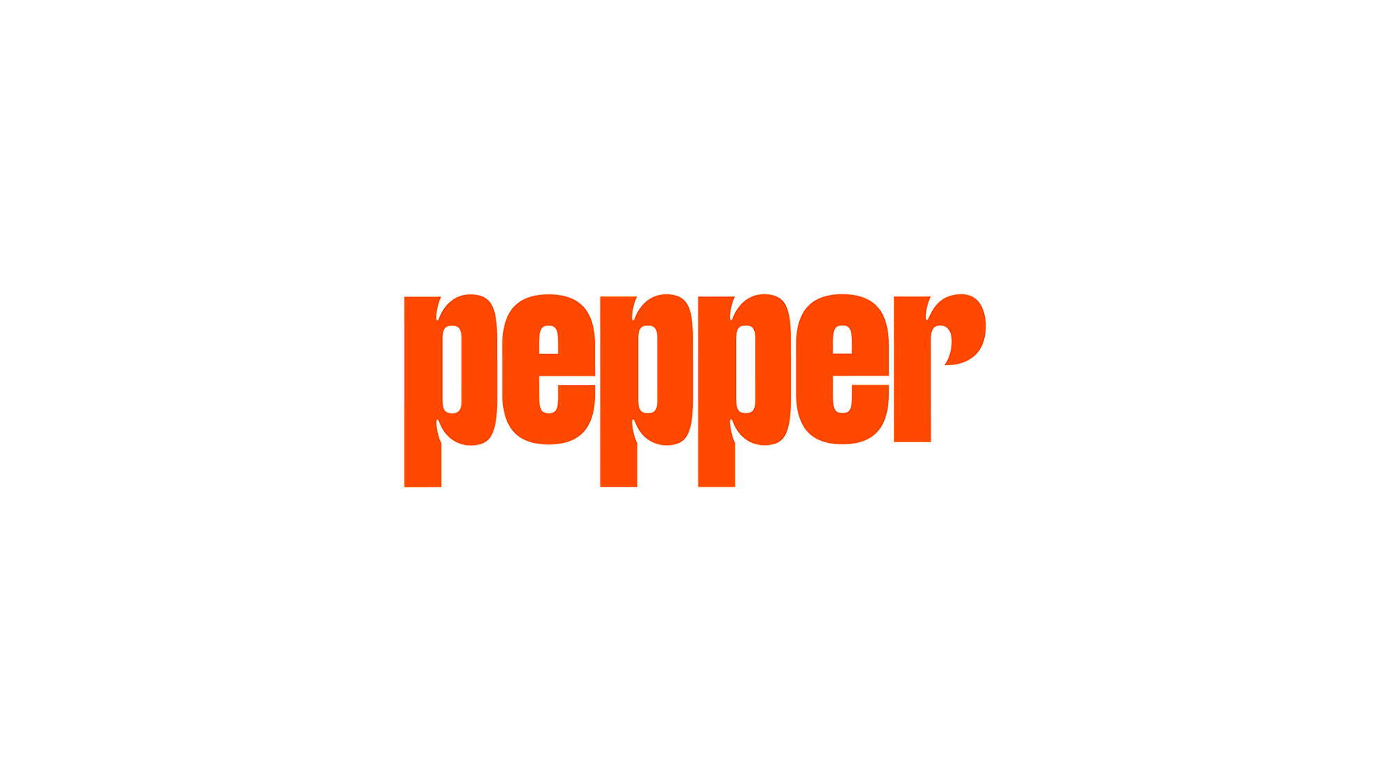 Brand New: New Logo and Identity for Pepper by Local Remote