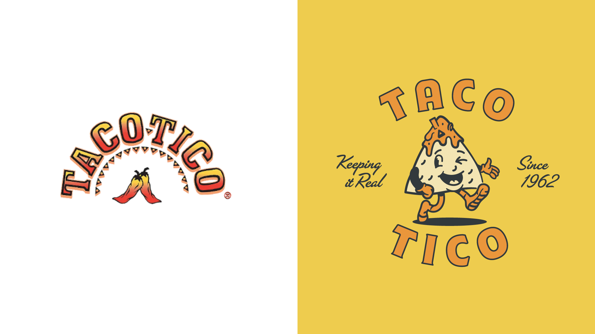 Brand New: New Logo and Identity for Taco Tico by Mediocre Creative