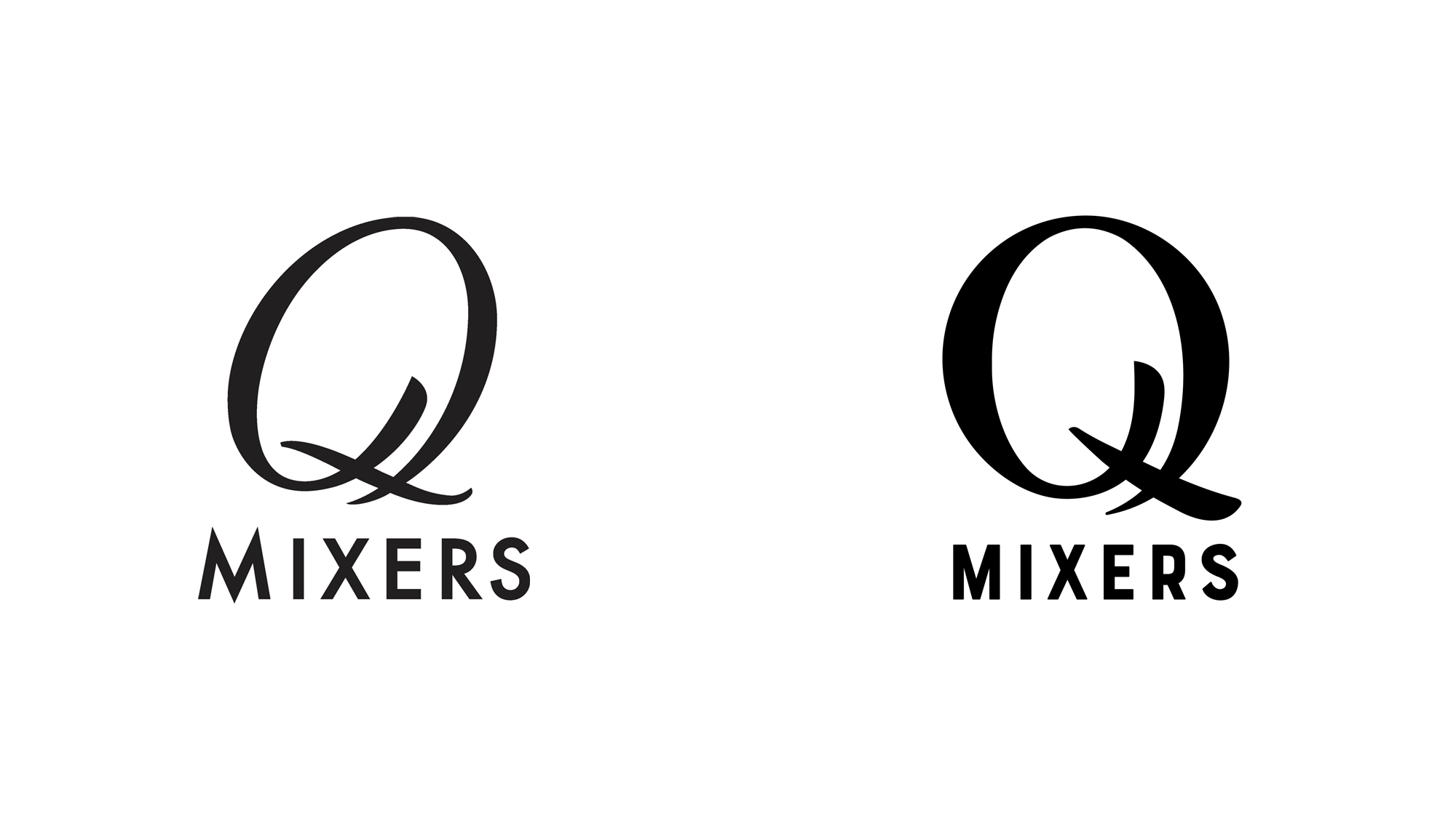 Brand New: New Logo and Packaging for Q Mixers
