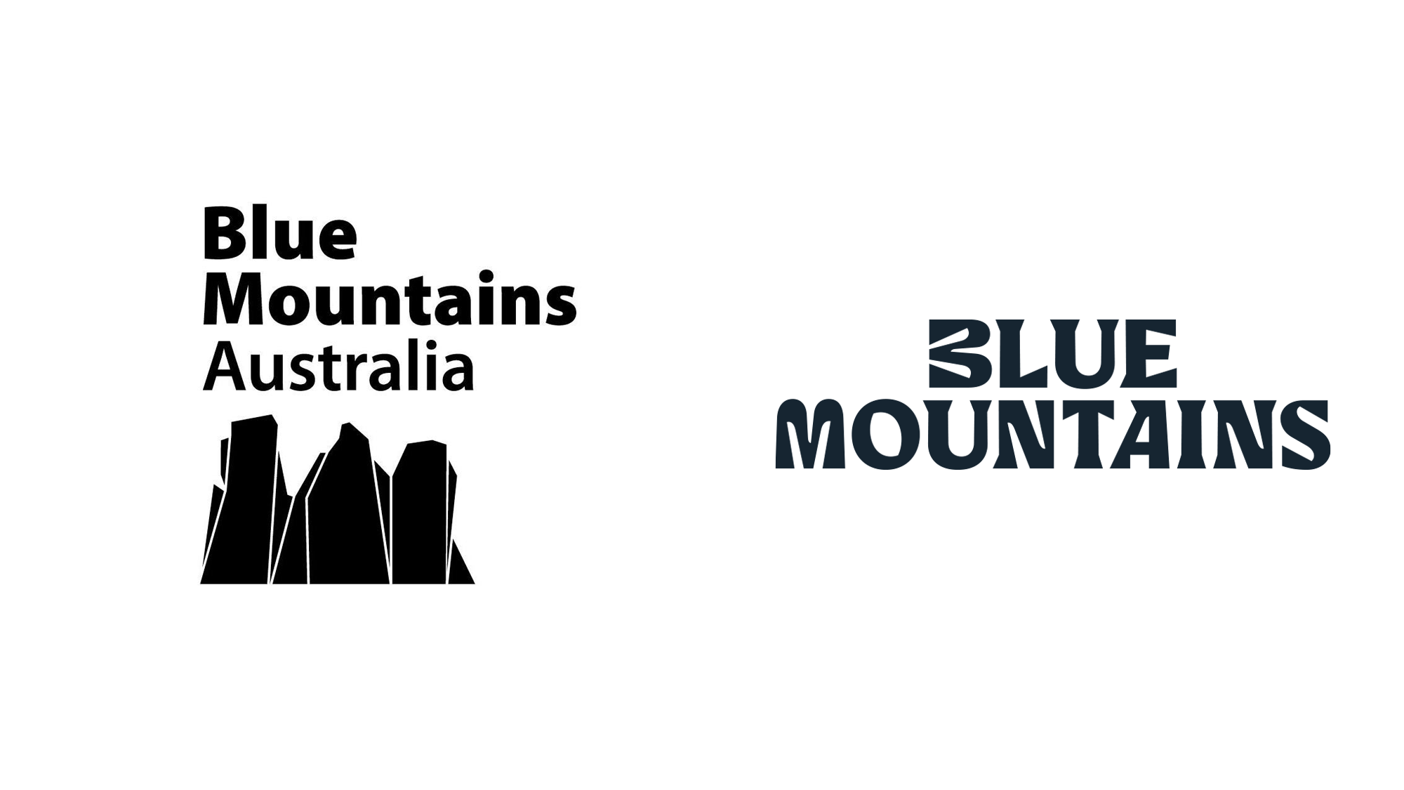 Brand New: New Logo and Identity for Blue Mountains by For The People