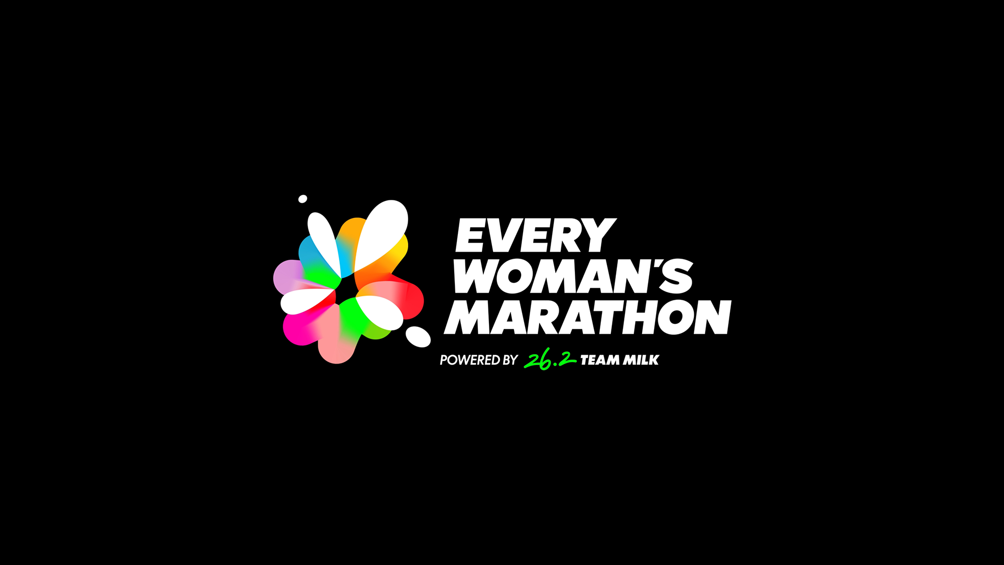 Brand New: New Logo and Identity for Every Woman’s Marathon by Yung Studio