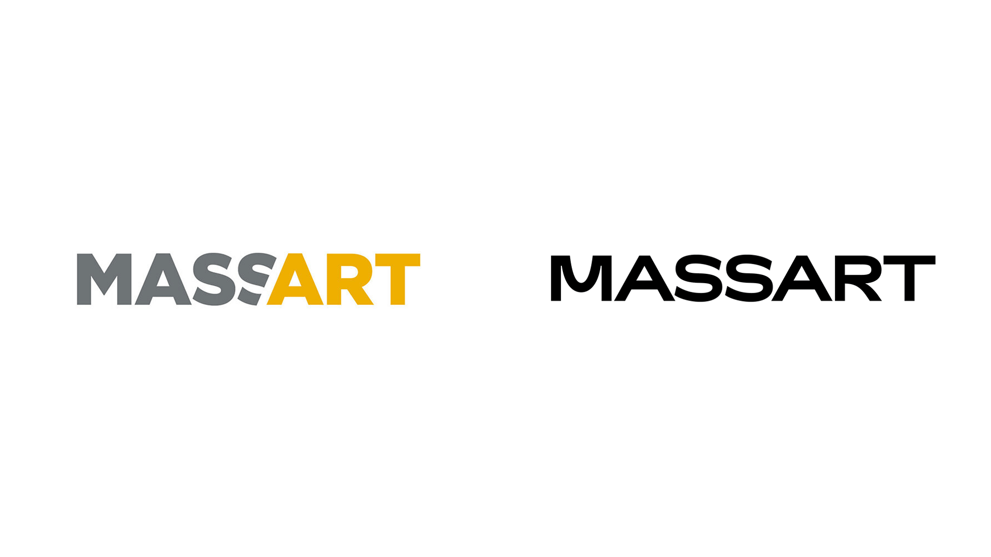 Brand New: New Logo and Identity for MassArt by Moth Design