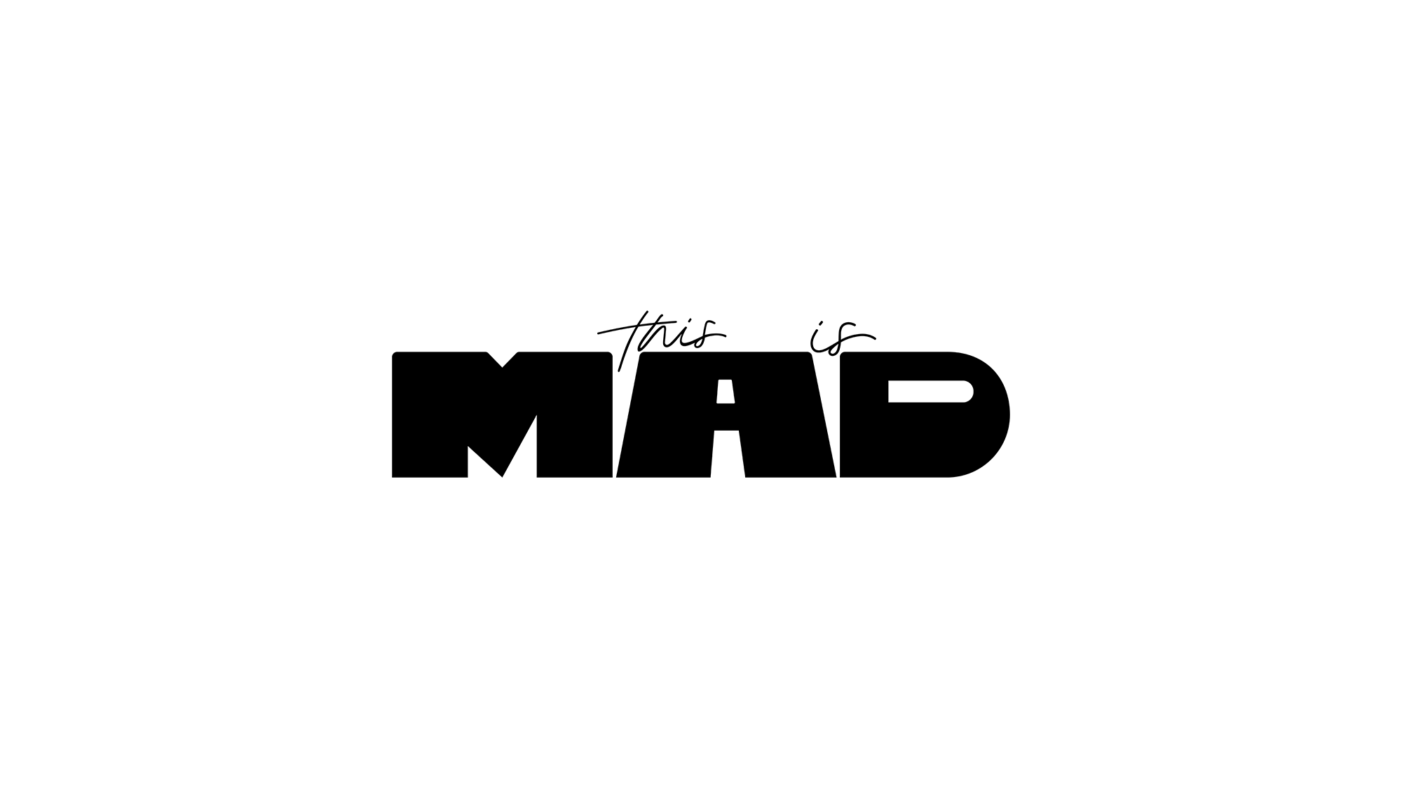 Brand New: New Logo and Identity for MAD by Ba’ndo