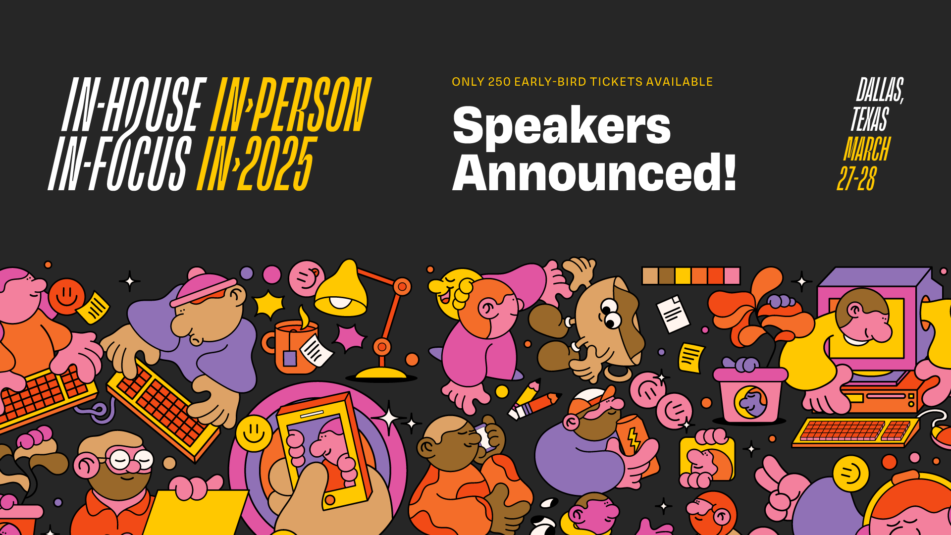 IH/IF/IP/2025: Speakers Announced!