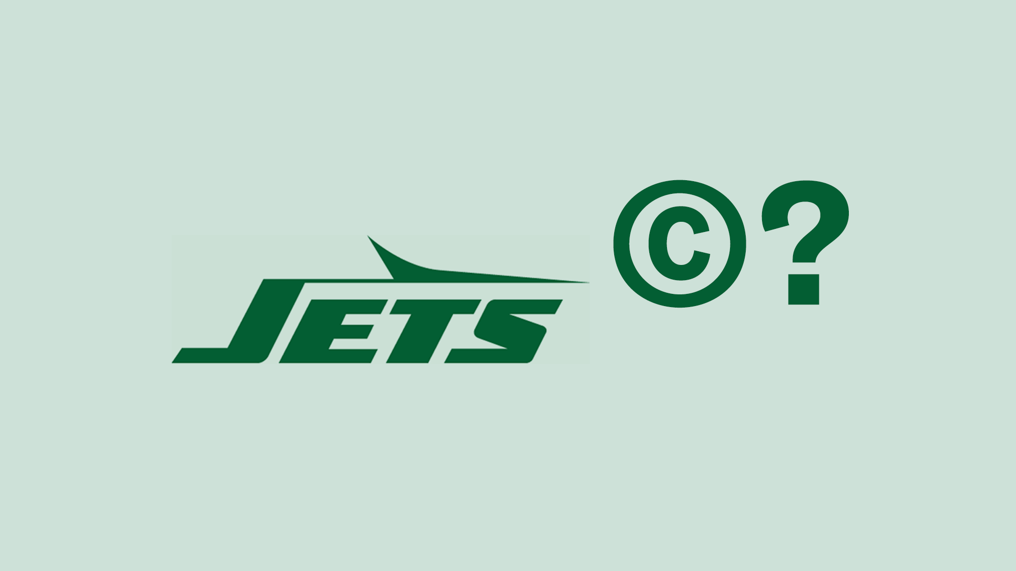 Who Owns the © to this Jets Logo?