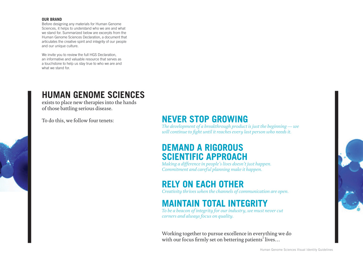Human Genome Sciences by Landor Associates