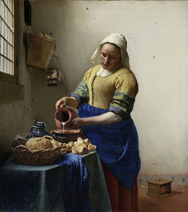 The Milkmaid, Johannes Vermeer, c. 1660