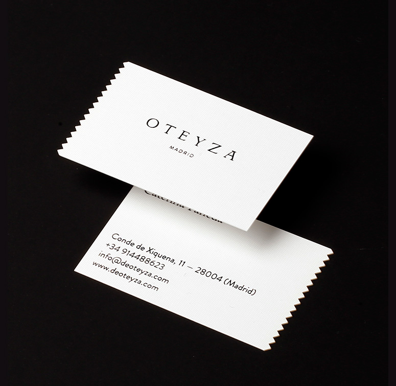 Oteyza Business Cards