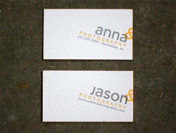 Jason & Anna Business Cards