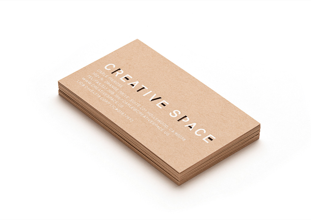 Business Card for Creative Space by RoAndCo Studio