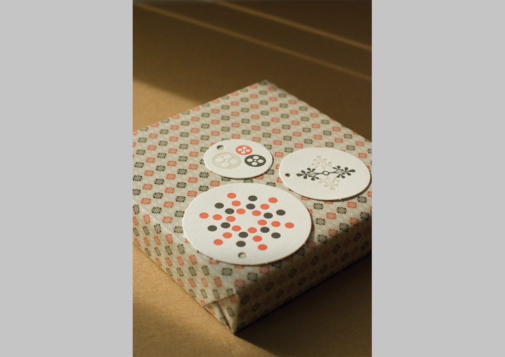 Wrapping Paper Set for Notion Farm by Rubber Design