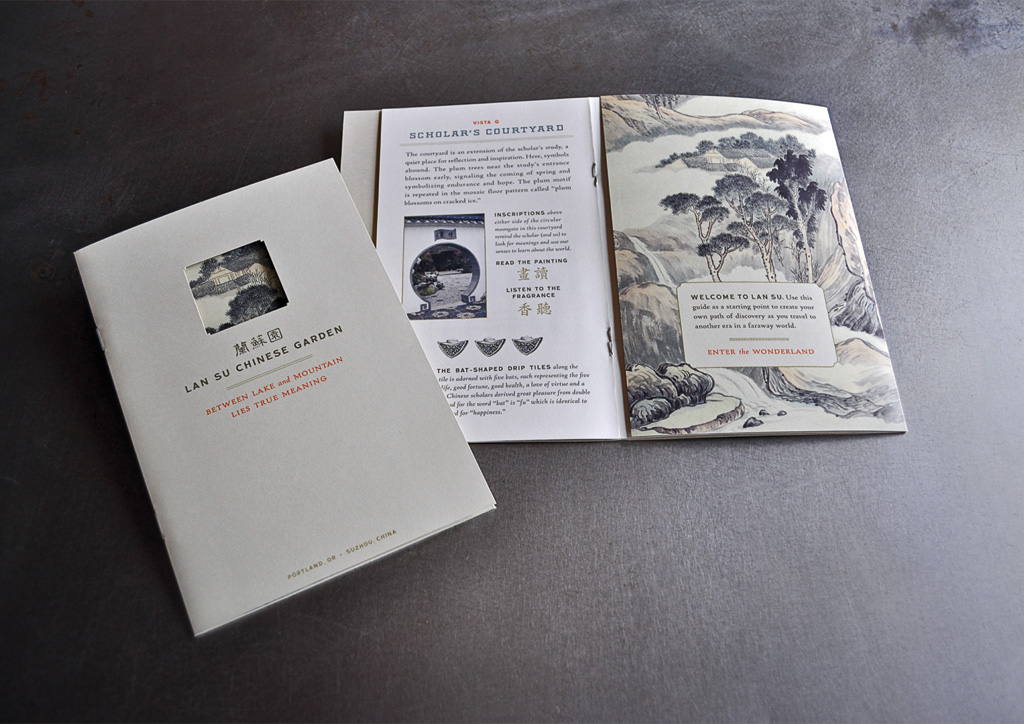 Brochure for Lan Su Chinese Garden by Sockeye