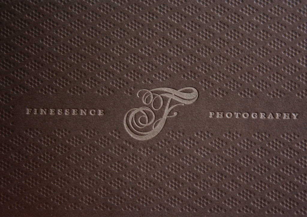 Business Card, Gift Certificate, and Photo Folio for Finessence Photography by Studio On Fire