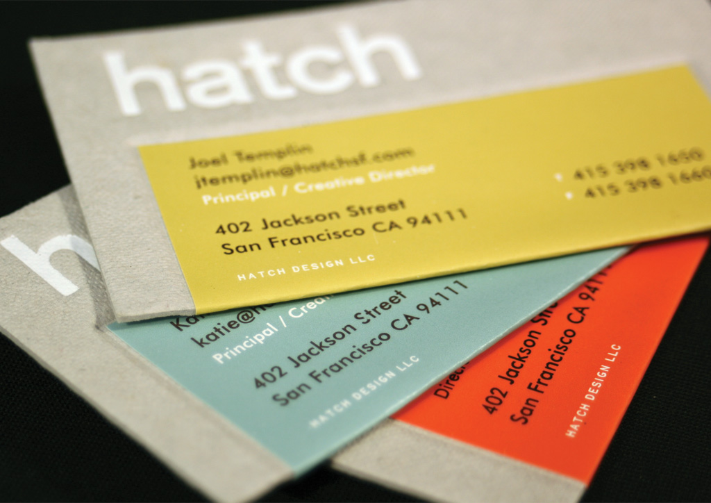 Business card for Self-Promotion by Hatch