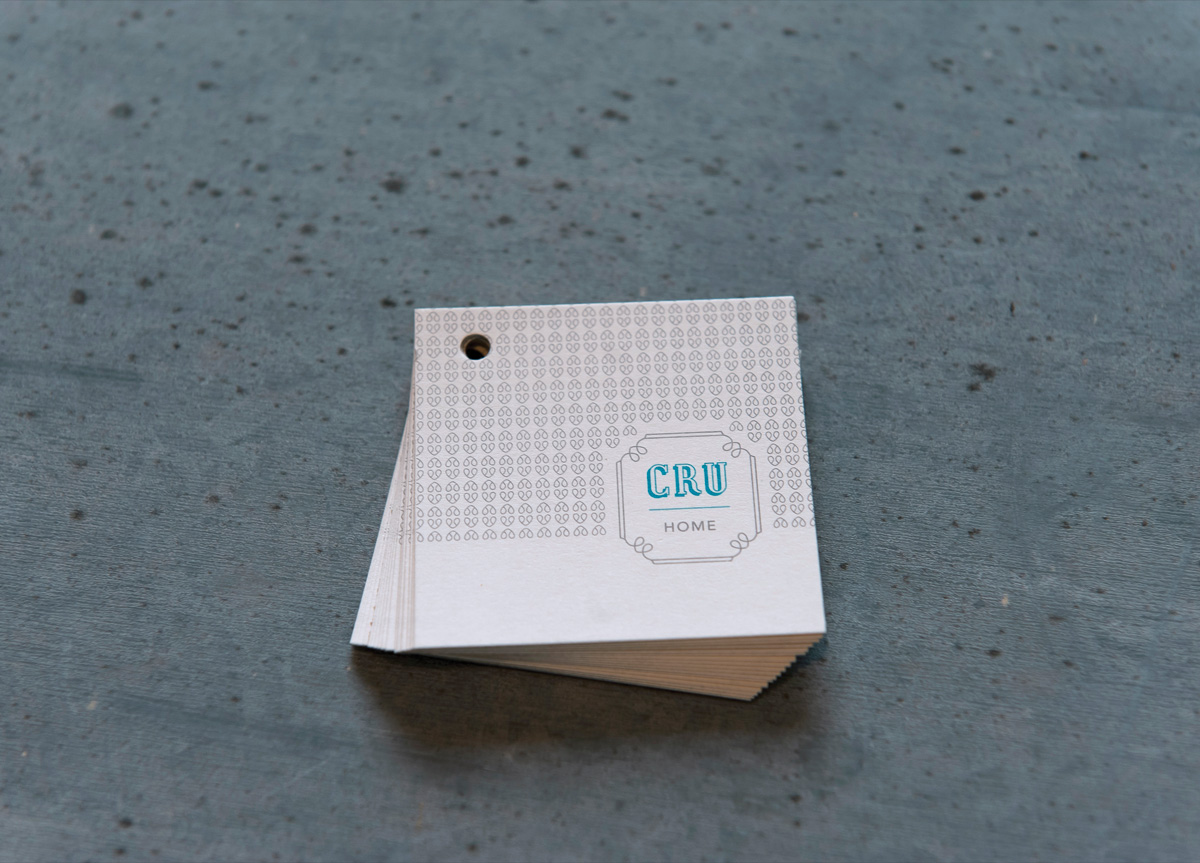 Stationery for Cru Home by Deuce Creative