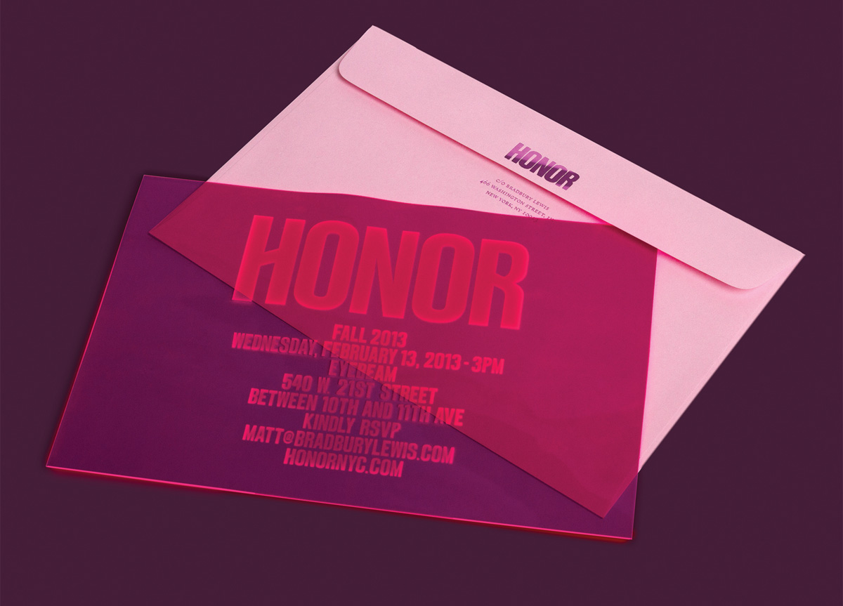 Invitation for Honor by RoAndCo Studio