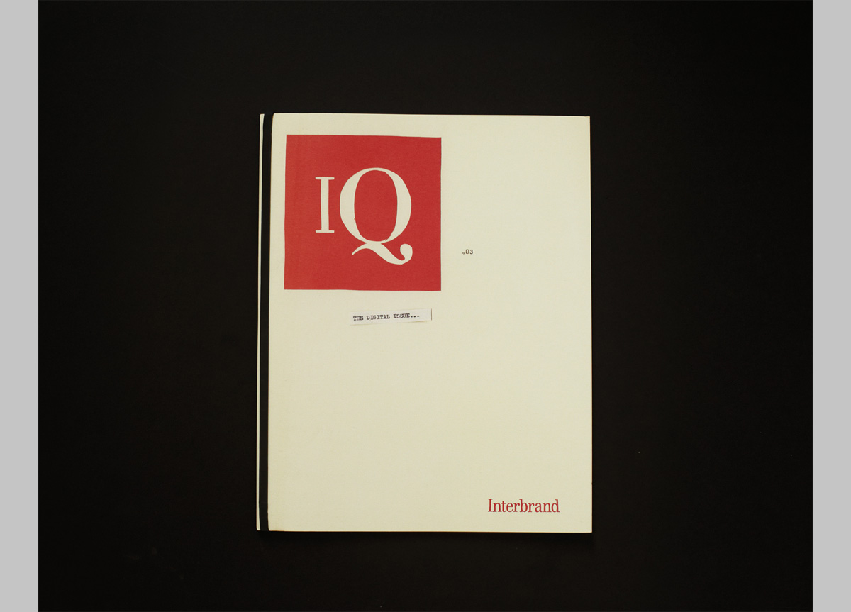 Magazine for Self-promotion by Interbrand